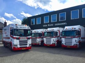 Vrachtwagens Van Raai Eierhandel